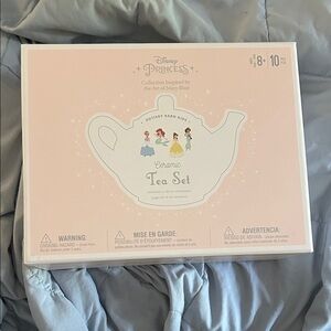 Pottery Barn Kids Disney Princess Ceramic Tea Set - Pink